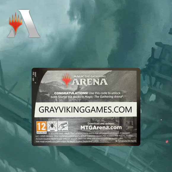 MTG Arena Final Fantasy Starter Decks Code (Both Decks) Gray Viking Games MTG Arena Final Fantasy Starter Decks Code (Both Decks) Gray Viking Games