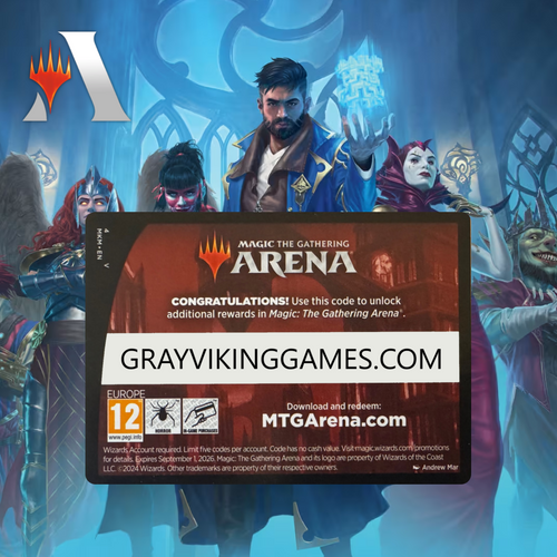 Murders at Karlov Manor Promo Pack Codes (5 Boosters) MTG Arena Code MTGA Code
