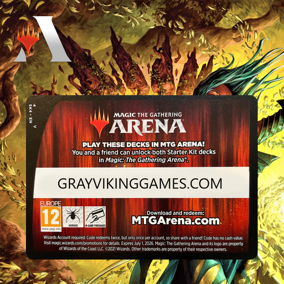 Adventures in the Forgotten Realms MTGA Starter Decks Code (2 Uses) MTG Arena Code MTGA Code