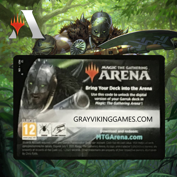 MTGA MTG Arena Core Set 2021 Garruk Planeswalker Deck Code