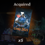MTGA MTG Arena Core Set 2021 Promo Pack Codes (5 Boosters)