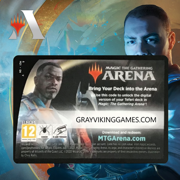MTGA MTG Arena Core Set 2021 Teferi Planeswalker Deck Code