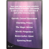 MTGA MTG Arena Garruk Huntsman MTG Arena Sleeve & Cards Deluxe Collection Bundle Code
