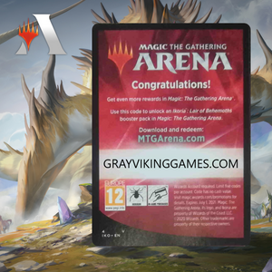MTGA MTG Arena Ikoria Promo Pack Codes (5 Boosters)