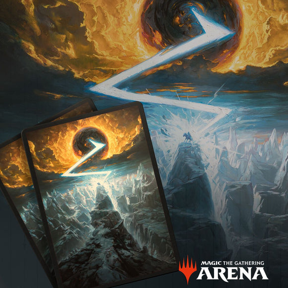 MTGA MTG Arena Mountain, Go Secret Lair Sleeve Code