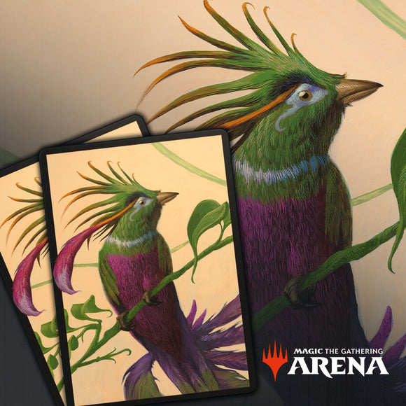 MTGA MTG Arena Ornithological Studies Secret Lair Sleeve Code