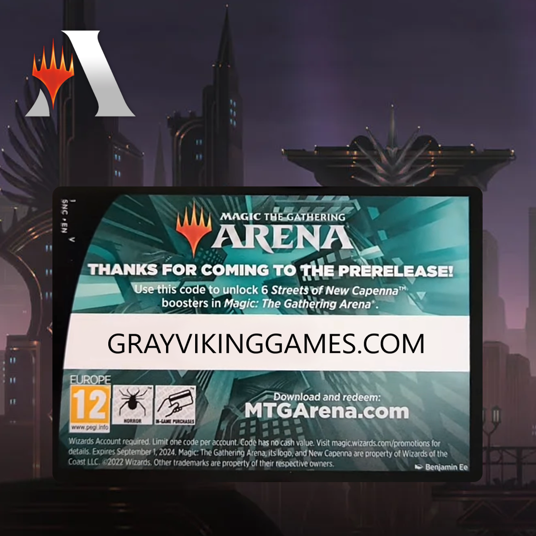 mtg arena card codes Modern Horizons 3 Prerelease Pack Code main image 0
