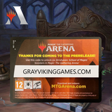 Strixhaven Prerelease Pack Code (6 Boosters) MTG Arena Code MTGA Code