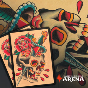 MTGA MTG Arena Tatoo Secret Lair Sleeve Code