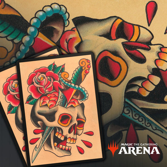 MTGA MTG Arena Tatoo Secret Lair Sleeve Code