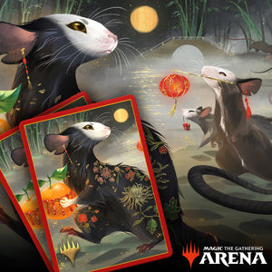 MTGA MTG Arena Year of the Rat Secret Lair Sleeve Code